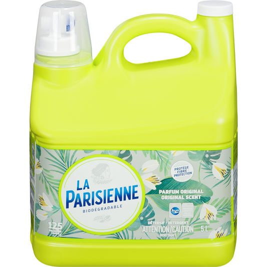 LA PARISIENNE Détergent à lessive, double efficacité 5 l