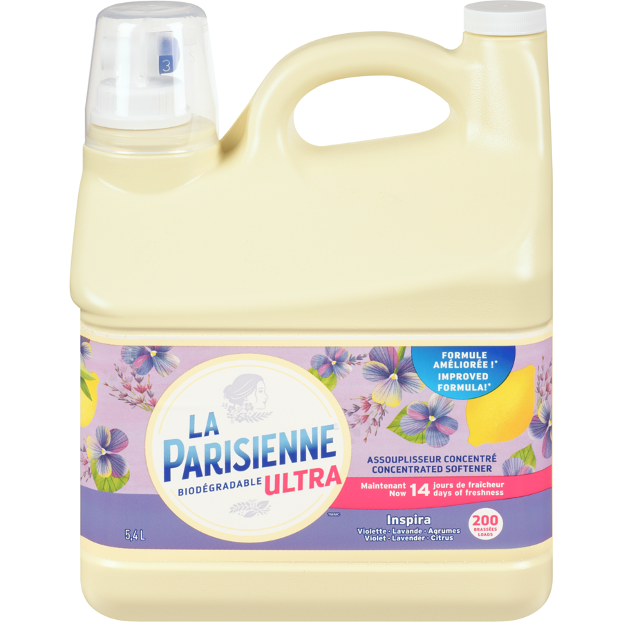 LA PARISIENNE Ultra Inspira Assouplisseur Concentré Biodégradable 5.4 l