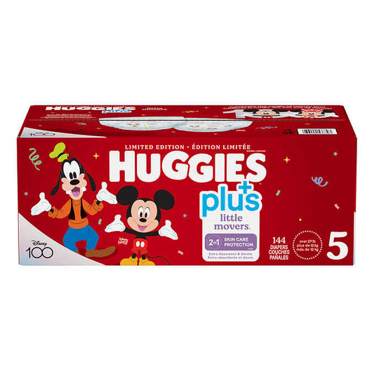 Huggies - Couches Little Movers Plus, taille 5