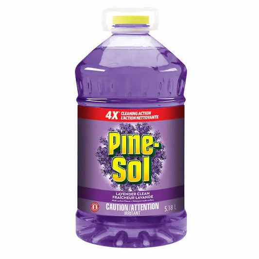 Pine-Sol - Nettoyant multi-surface au parfum de fraîcheur lavande, 5.18 L